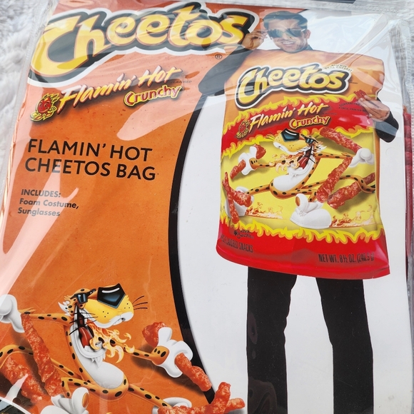 Spirit Halloween New Flamin' Hot Cheetos Adult Costume - Picture 5 of 8